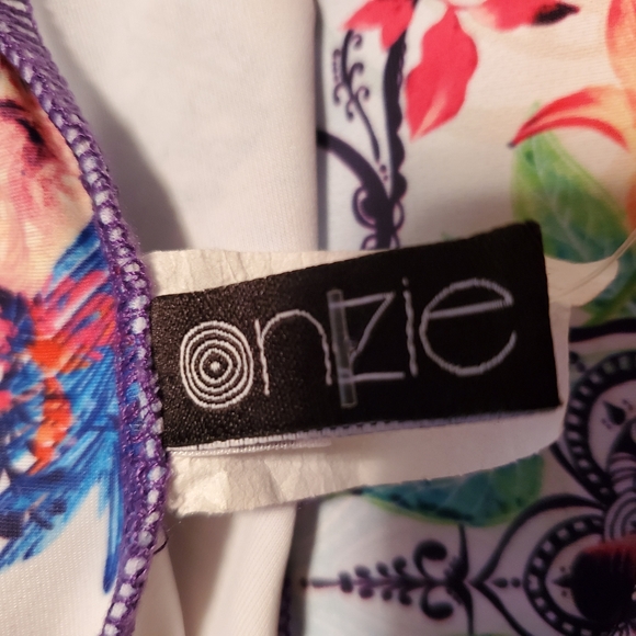 ONZIE Chaing Rai Print Yoga Leggings M/L - Picture 7 of 7